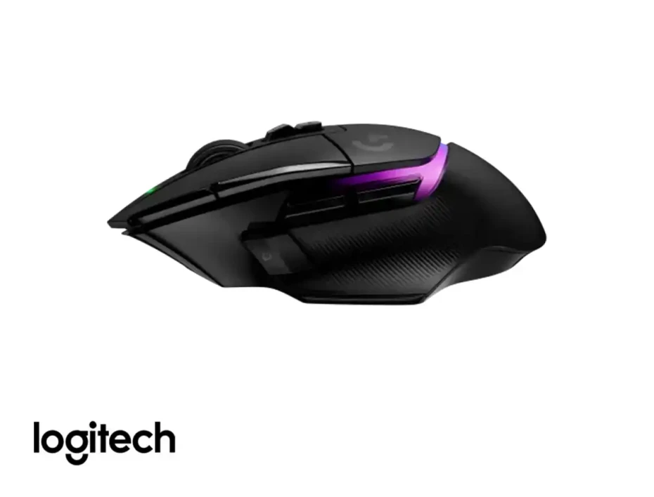 Mouse Inalambrico Logitech G502 X Plus Gaming (910-006160) Hasta 25.600 Dpi, 13 Botones Programables, Receptor Usb, Rgb, Negro