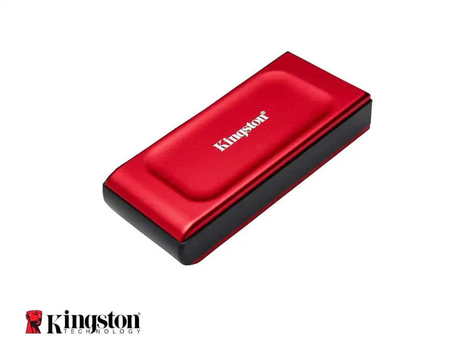 Disco Solido Externo Kingstong 2tb Xs1000r (sxs1000r/2000g) Unidad De Almacenamiento Portable, Usb 3.2, Rojo