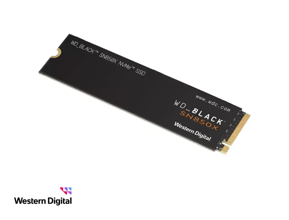 Unidad De Almacenamiento Ssd M.2 Pcie Western Digital 1tb Nvme Sn850x Wd Black, 2280 (wds100t2x0e) 7300mb/s