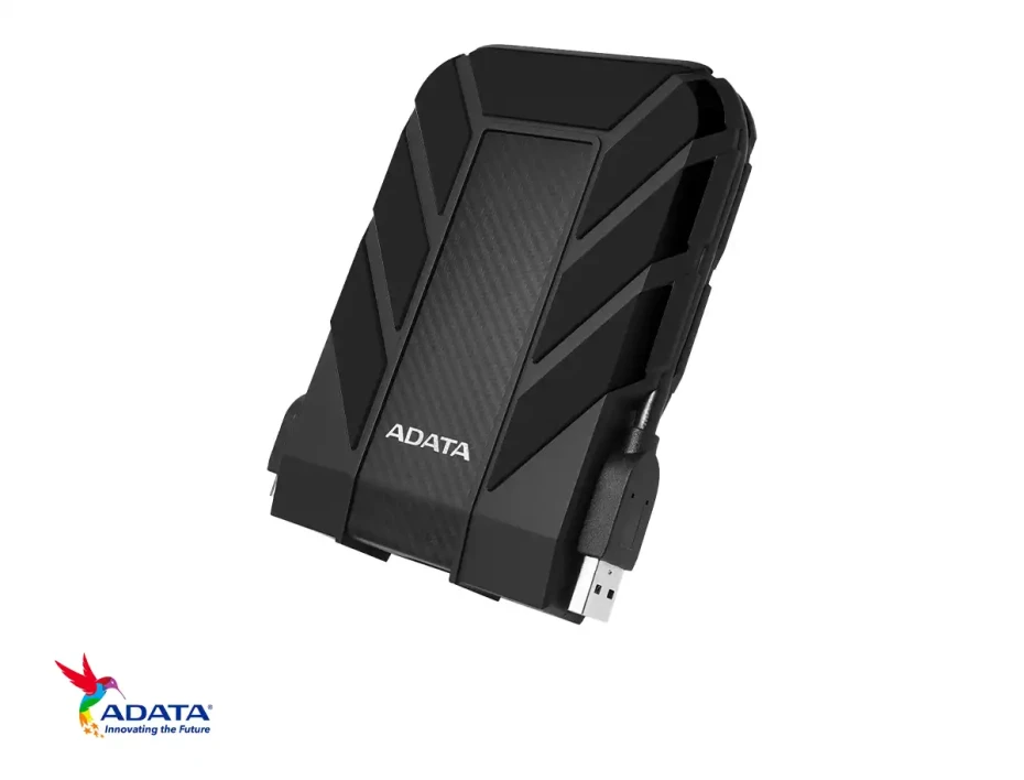 Disco Duro Externo Adata 5tb Hd710 Pro Anti Golpe (ahd710p-5tu31-cbk) Unidad De Almacenamiento Portable, Usb 3.2, Negro
