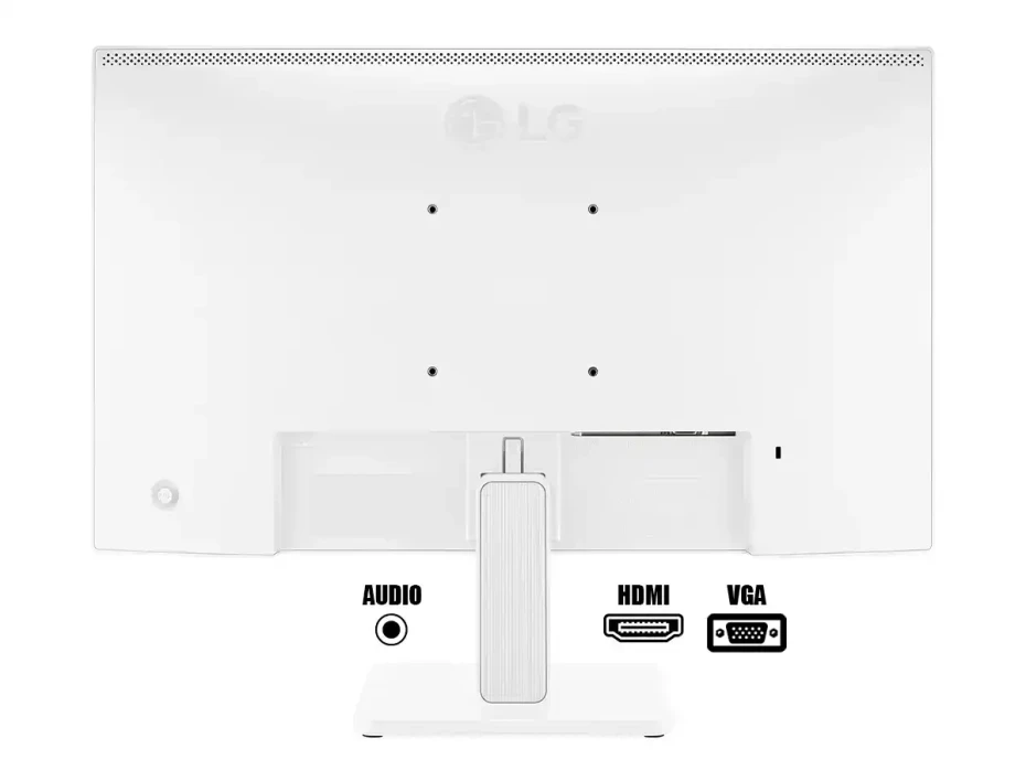 Monitor Lg 24 Pulgadas 24mr400-w (24mr400-wb.cwflmr) Frecuencia 100hz, Fhd, 5ms, 1 Hdmi, 1 Vga