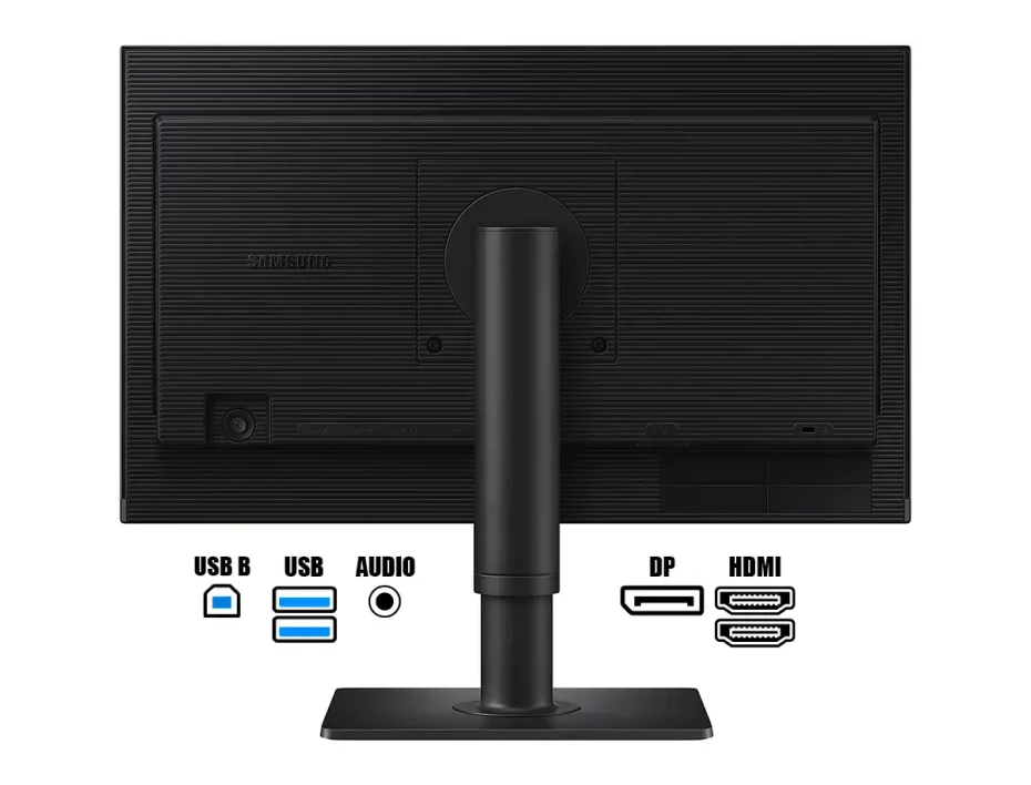 Monitor Samsung 22 Pulgadas Essential Monitor S4 (ls22d400galxpe) Frecuencia 100hz, Fhd, 5ms, 2 Hdmi, 1 Dp, Usb, Usb B