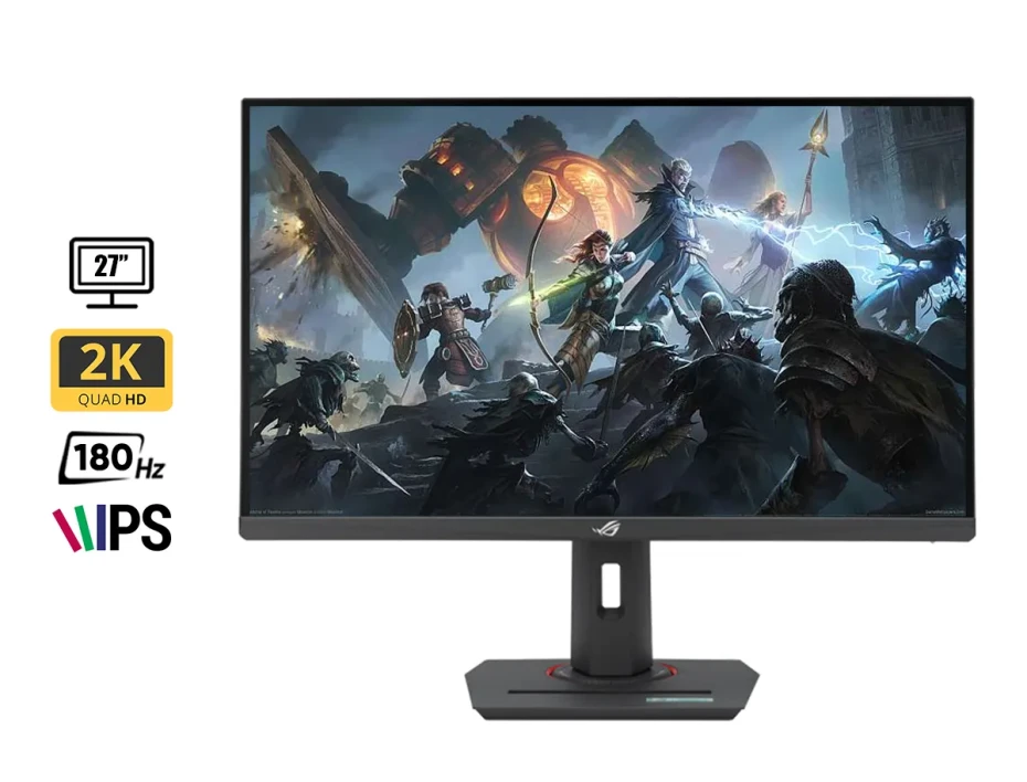 Monitor Asus 27 Pulgadas Rog Strix Xg27acs (xg27acs) Gaming 180hz, 2k/qhd, 1ms, G-sync, 1 Hdmi, 1dp, Usb C