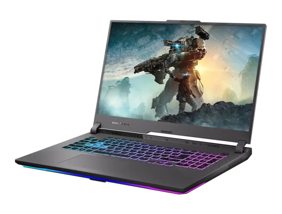 Laptop Asus Ryzen 9 7845hx Rog Strix Gaming (g713pv-ws94) Pantalla 17.3" Qhd 240hz, Ram 16gb, Ssd 1tb, Rtx 4060 8gb, Win11, Negro