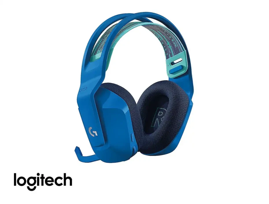Auricular Inalambrico Logitech Lightspeed Rgb G733 Gaming (981-000942) Con Microfono, Azul