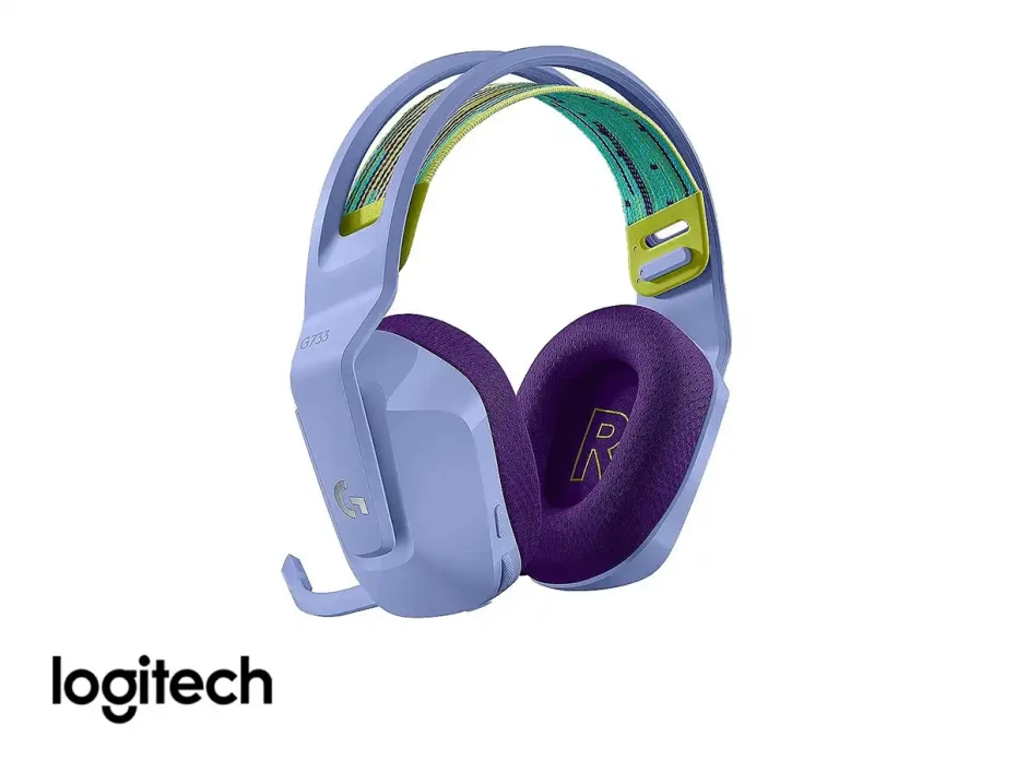 Auricular Inalambrico Logitech Lightspeed Rgb G733 Gaming (981-000889) Con Microfono, Lila