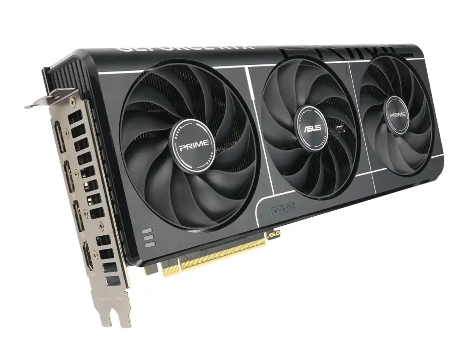 Tarjeta De Video Asus Rtx 5070 Prime 12gb Gddr7 Oc (90as Rtx5070 Prime) Geforce Nvidia 192 Bits, 3 Ventiladores