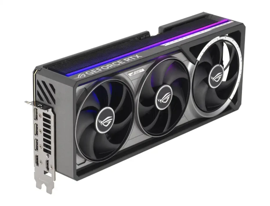 Tarjeta De Video Asus Rtx 5090 Rog Astral Oc 32gb Gdrr7 (90yv0lw3-m0na00) Geforce Nvidia 512 Bits, 4ventiladores, Led Argb