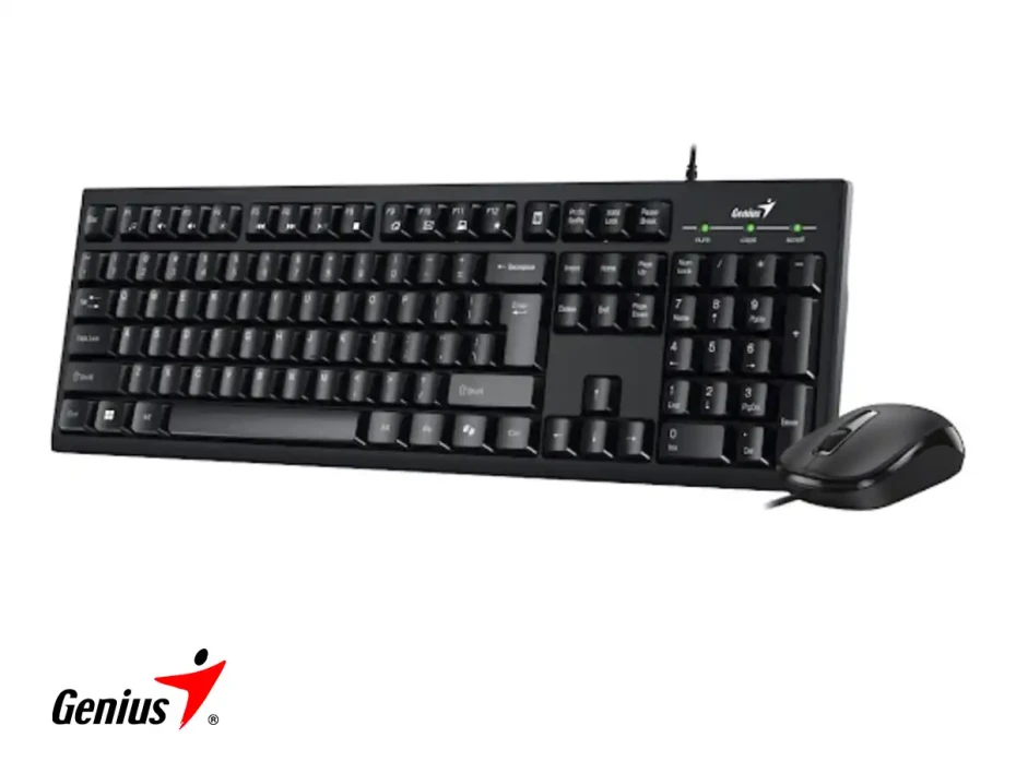 Combo 2 En Uno Genius Km-100se Ai Copilot (km-100se Ai ) Teclado, Mouse