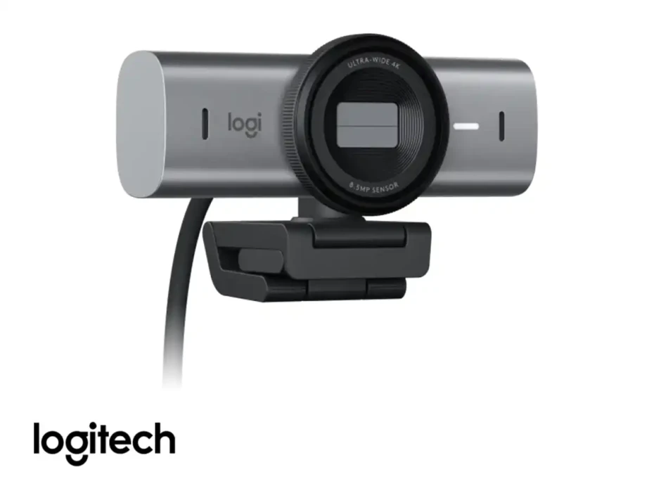 Camara Web Logitech Mx Brio Pro 705 (960-001529) 4k 3840 X 2160, MicrÓfono Incorporado, Conexion Usb C, Lente De Cristal