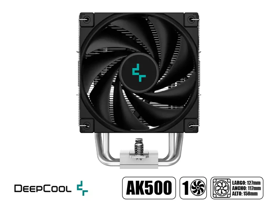 Cooler Para Procesador Deepcool Ak500 (r-ak500-bknnmt-g) 120mm
