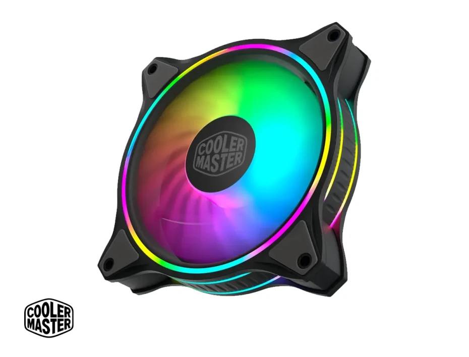 Cooler Para Case Cooler Master Masterfan Mf120 Halo (mfl-b2dn-18npa-r1) 120mm, Led Argb, Negro