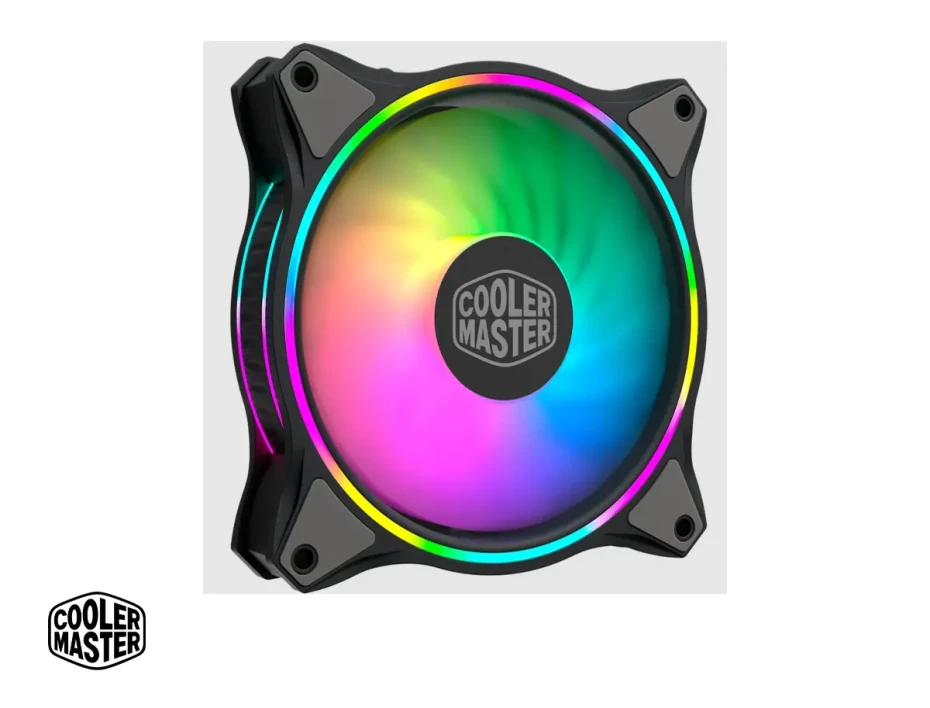 Cooler Para Case Cooler Master Masterfan Mf120 Halo (mfl-b2dn-18npa-r1) 120mm, Led Argb, Negro