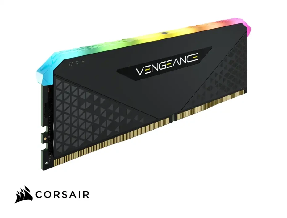 Memoria Ram Corsair Ddr4 8gb Vengeance Rs (cmg8gx4m1e3200c16) 3200 Mhz, Negro, Rgb