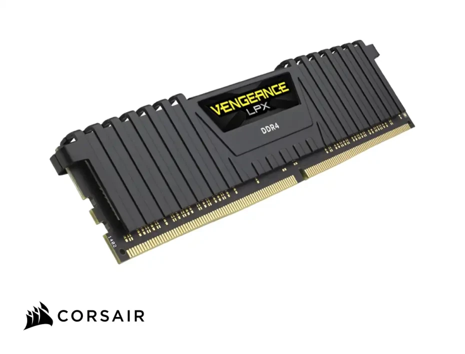 Memoria Ram Corsair Ddr4 8gb Vengeance Lpx (cmk8gx4m1z3200c16) 3200 Mhz, Negro