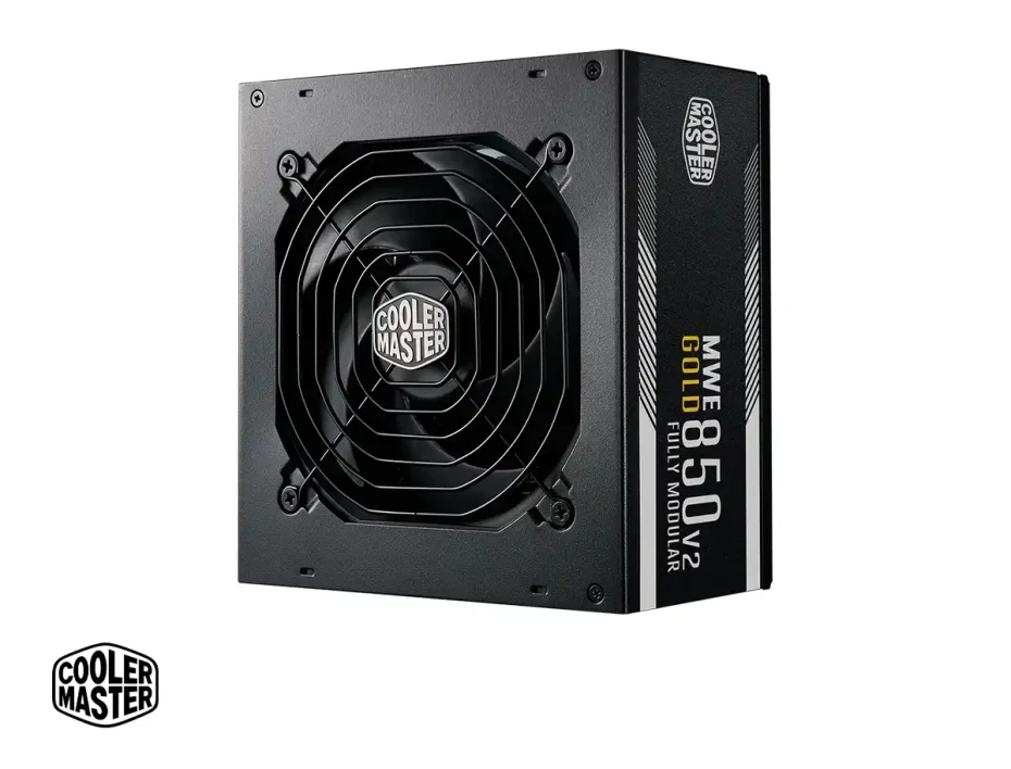 Fuente Cooler Master 850w Mwe V2 Atx 3.0 (mpe-8501-afaag-3u2) Atx, 80 Plus Gold, Modular, Negro