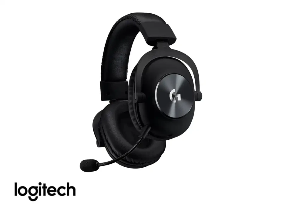 Auricular Logitech G Pro X Gaming Inalambrico (981-000906) Con Microfono, Negro
