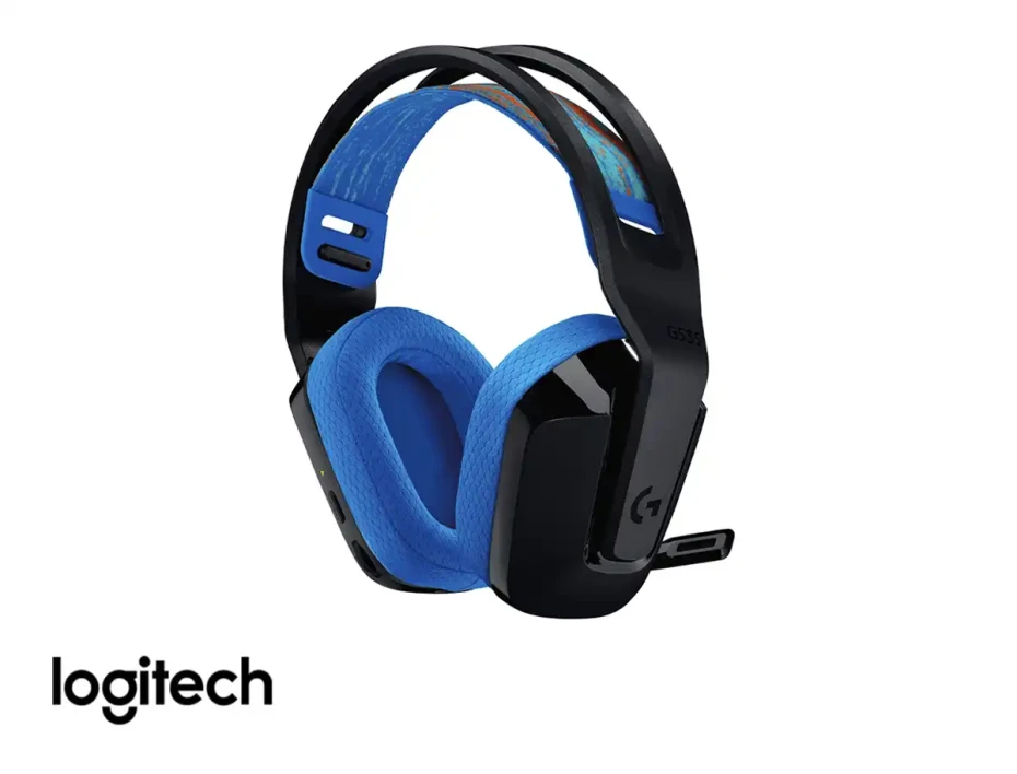 Auricular Inalambrico Logitech G535 Gaming (939-002218) Negro C/ Azul