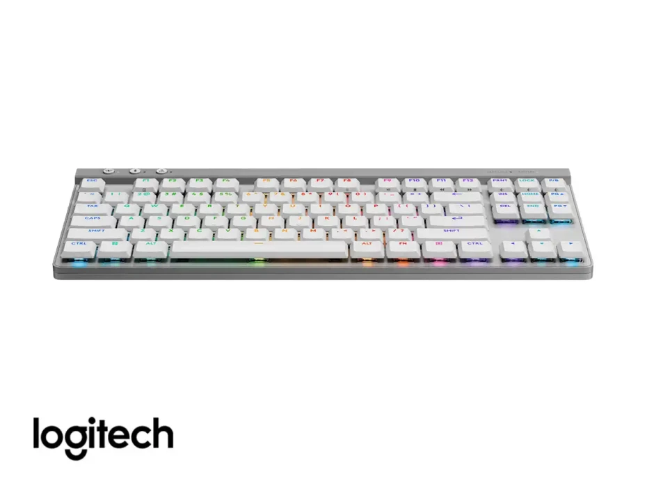 Teclado Gamer Inalambrico Logitech G515 Lightspeed Tkl (920-012535) Blanco