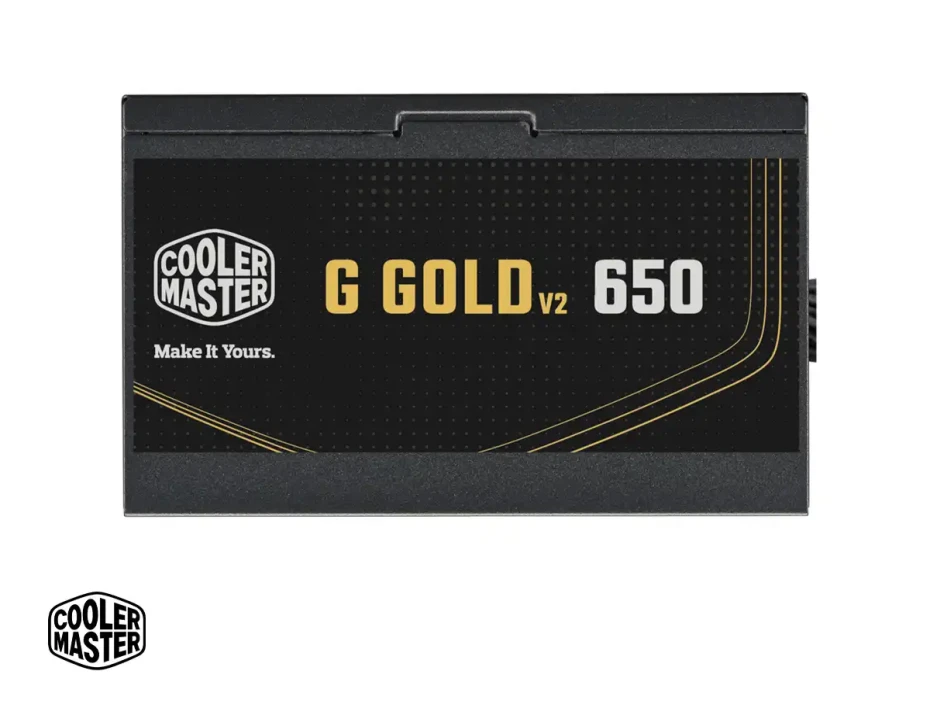 Fuente Cooler Master 650w Gold 80 Plus Mwe V2 Atx No Modular Negro (mpe-6502-acaag-us)
