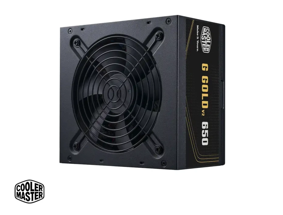 Fuente Cooler Master 650w Gold 80 Plus Mwe V2 Atx No Modular Negro (mpe-6502-acaag-us)