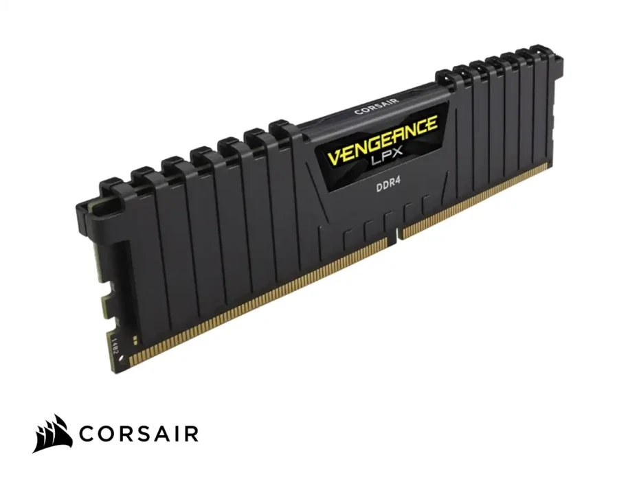 Memoria Ram Corsair Ddr4 16gb Vengeance Lpx (cmk16gx4m1e3200c16) 3200 Mhz, Negro