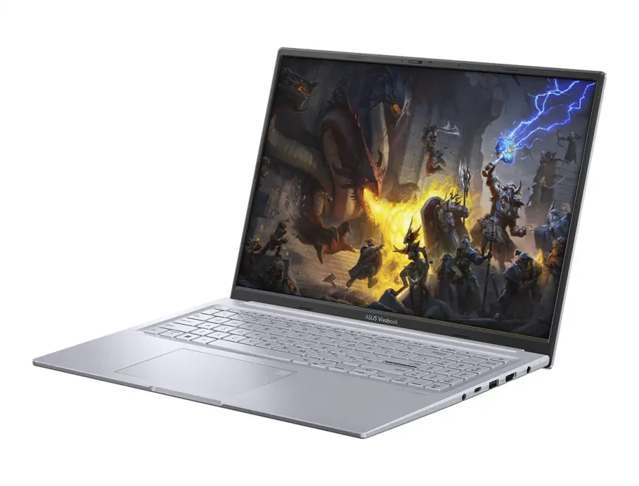Laptop Asus Core I9-13900h Vivobook (k3605vu-ws96) 16" Fhd 120hz, Ram 16gb, Ssd 1tb, Nvidia Rtx 4050 6gb, Win11, Cool Silver, 13gen.