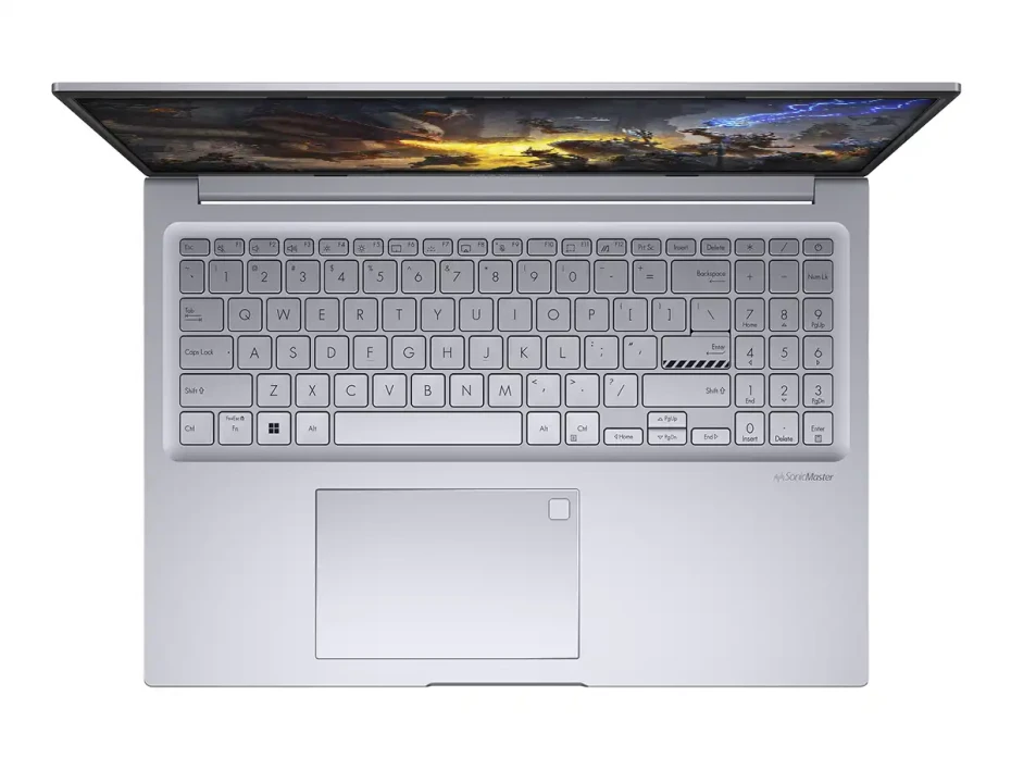 Laptop Asus Core I9-13900h Vivobook (k3605vu-ws96) 16" Fhd 120hz, Ram 16gb, Ssd 1tb, Nvidia Rtx 4050 6gb, Win11, Cool Silver, 13gen.