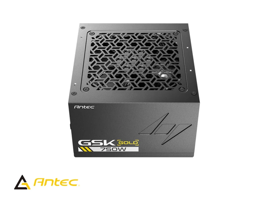 Fuente De Poder Antec 750w Gsk750 (0-761345-20056-1) Atx, 80 Plus Gold, Modular, Negro