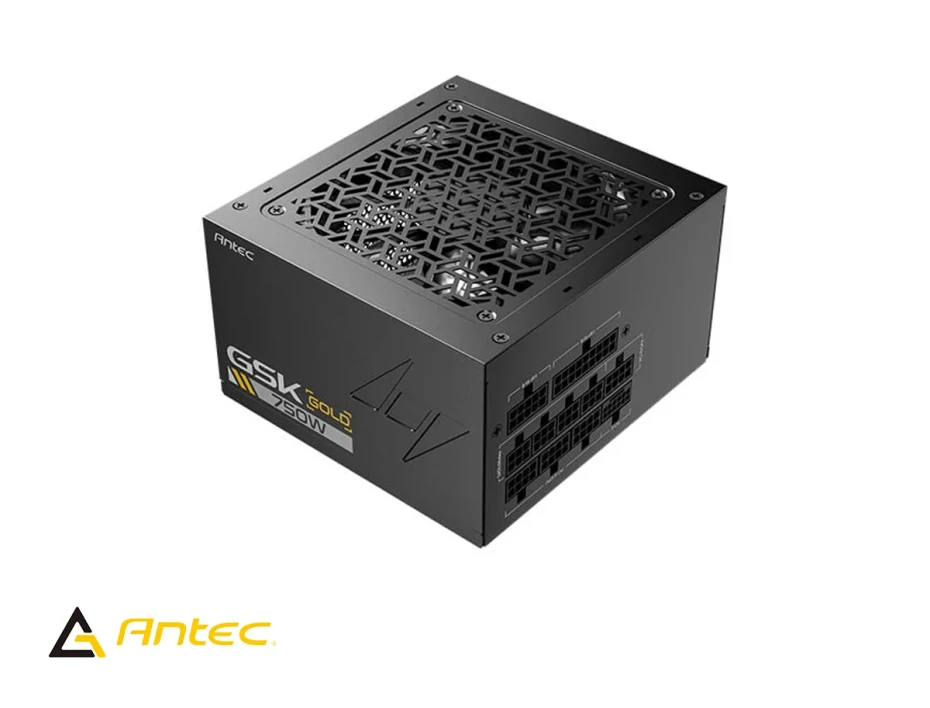 Fuente De Poder Antec 750w Gsk750 (0-761345-20056-1) Atx, 80 Plus Gold, Modular, Negro