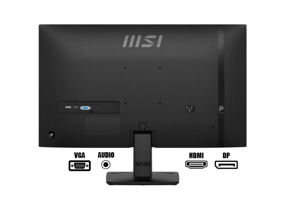 Monitor Msi 27 Pulgadas (pro Mp275 E2) Gaming 120hz, Fhd, 1ms, 1hdmi, 1dp, 1vga, Altavoces