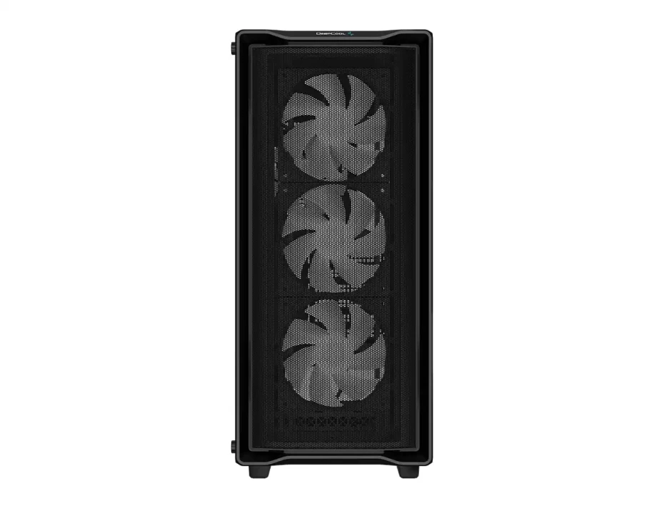 Case Deepcool Gaming Cc560 Mesh V2 S/fuente (r-cc560-bkama4-g-2) Panel De Vidrio, 4 Ventiladores, Negro, Argb