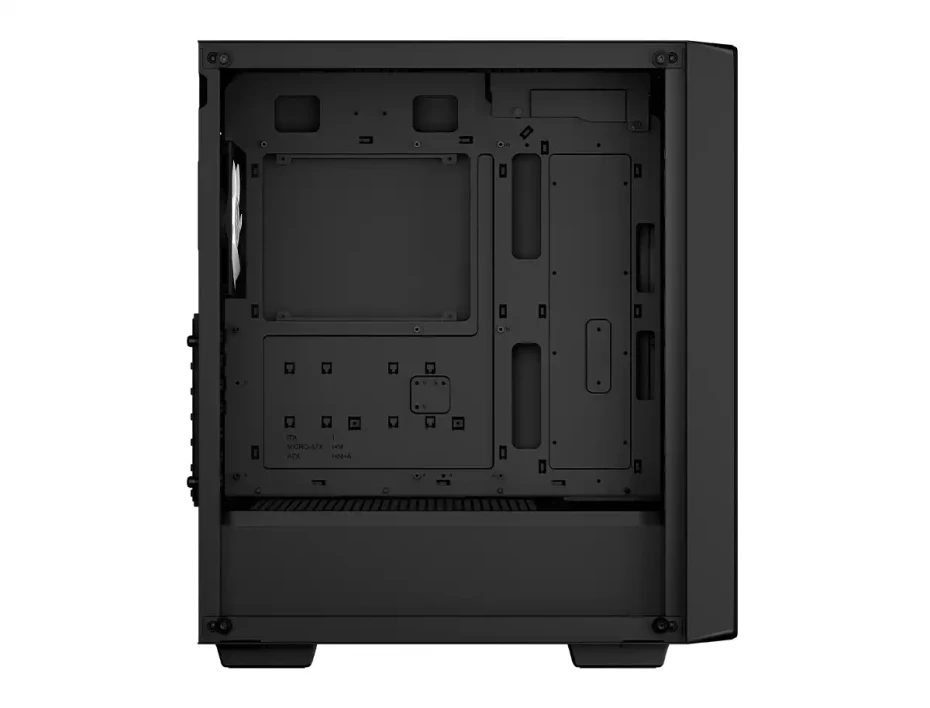 Case Deepcool Gaming Cc560 Mesh V2 S/fuente (r-cc560-bkama4-g-2) Panel De Vidrio, 4 Ventiladores, Negro, Argb