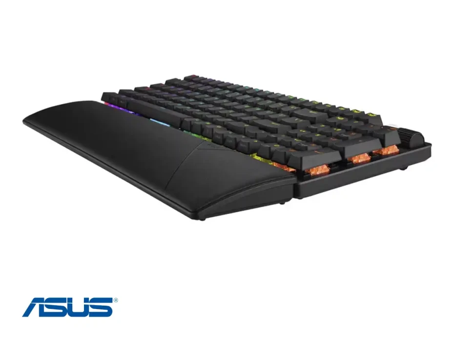 Teclado Gaming Asus Rog Strix Scope Ii 96 Wireless (scope Ii 96 X901) Mecanico, Switch Snow, Led Rgb