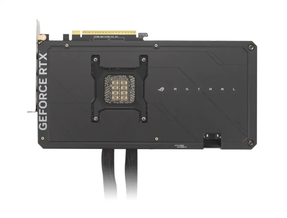Tarjeta De Video Asus Rtx 5090 Rog Astral Lc 32gb Gdrr7 (90rog-astral-rtx-5090lc ) Geforce Nvidia 512 Bits, 4ventiladores, Led Argb