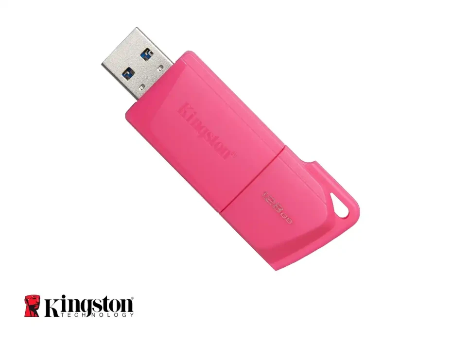 Memoria Usb Kingston 128gb Datatraveler Exodia Neon (kc-u2l128-7ln) Usb 3.2, Dispositivo De Almacenamiento, Rosado