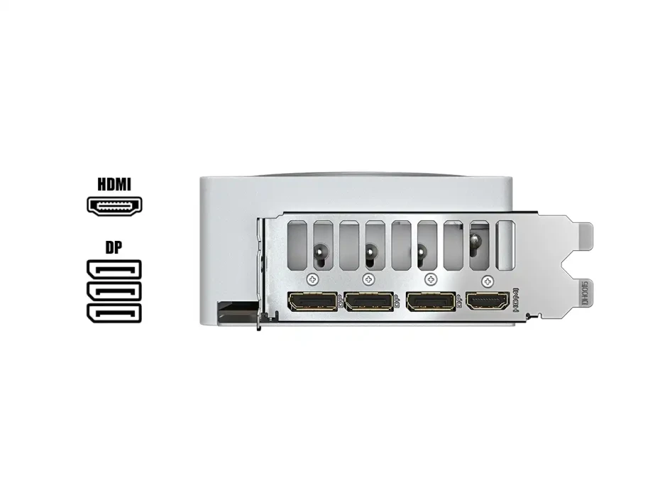 Tarjeta De Video Gigabyte Rtx 5070 12gb Gddr7 Aero Oc (gv-n5070aero Oc-12gd) Blanco, Geforce Nvidia 192 Bits, 3 Ventiladores