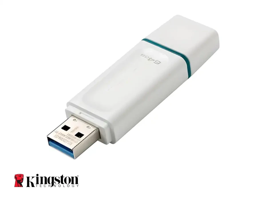 Memoria Usb Kingston 64gb Exodia White (kc-u2g64-5r) Usb 3.2, Dispositivo De Almacenamiento