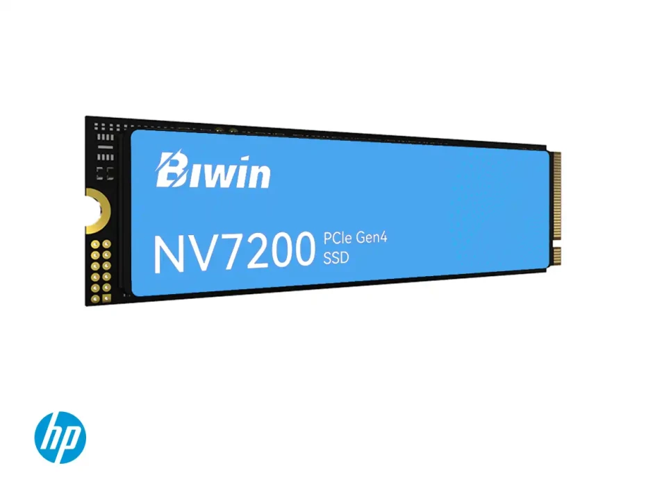 Unidad De Almacenamiento Ssd M.2 Pcie Hp Biwin Nv7200 2tb E, 2280 (bnv720002tb-rgx) 7200mb/s