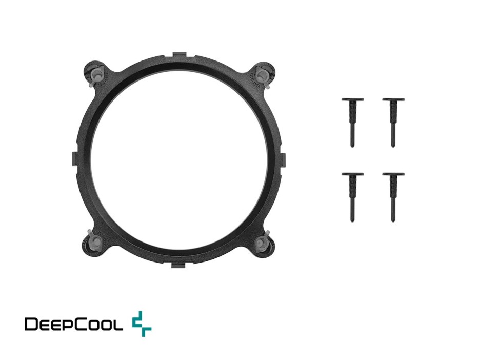 Cooler Para Procesador Deepcool Ag200 (r-ag200-bknnmn-g) 1 Ventilador, 120mm