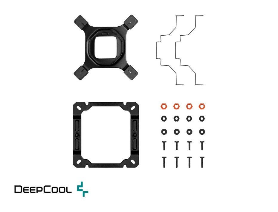 Cooler Para Procesador Deepcool Ak400 Digital (r-ak400-bkadmn-g) 1 Ventilador, 120mm, Led Argb, Negro