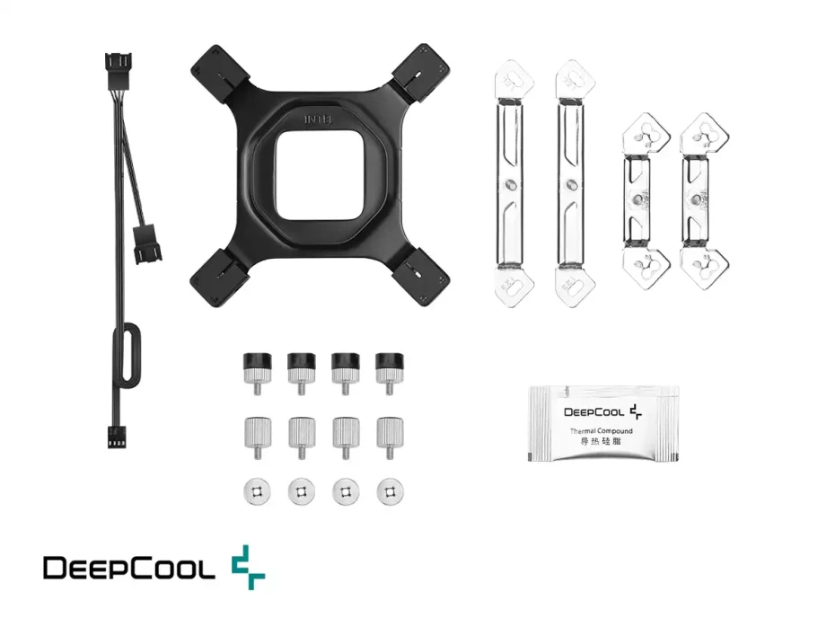 Cooler Para Procesador Deepcool Ag620 Digital (r-ag620-bkndmn-g-1) 2 Ventiladores, Aluminio