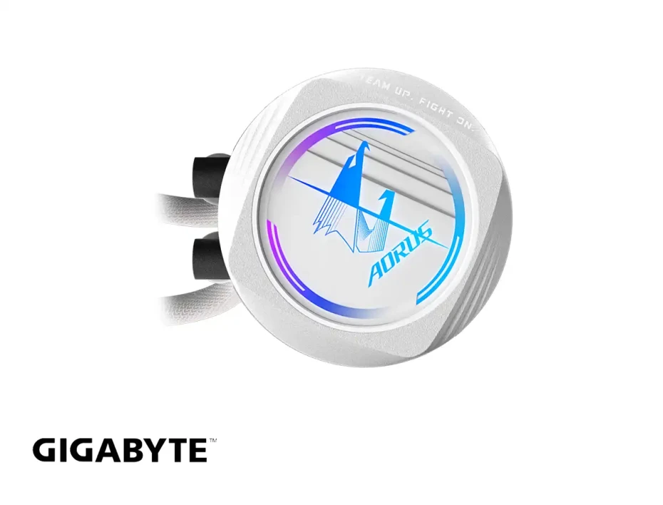 Sistema De Enfriamiento Liquido Gigabyte Aorus 360 Ii Waterforce Ice (gp-aorus Waterforceii360ice) Blanco, Led Rgb