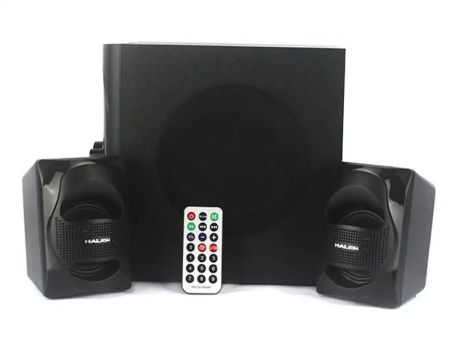 Subwoofer Halion 2.1 Rocker Ha-k30, 80w, Usb-sd-bt-aux-fm, Control (ha-k30)