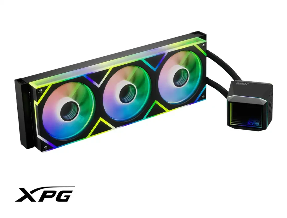 Sistema De Enfriamiento Liquido Xpg Levante 360 Ii Full Rgb ( Levanteii360-bkcww ) Bomba Espejo Infinito- Fan Argb | Am5 - 1700 -
