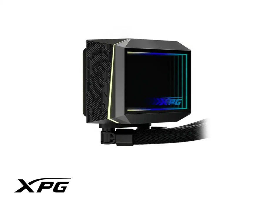 Sistema De Enfriamiento Liquido Xpg Levante 360 Ii Full Rgb ( Levanteii360-bkcww ) Bomba Espejo Infinito- Fan Argb | Am5 - 1700 -