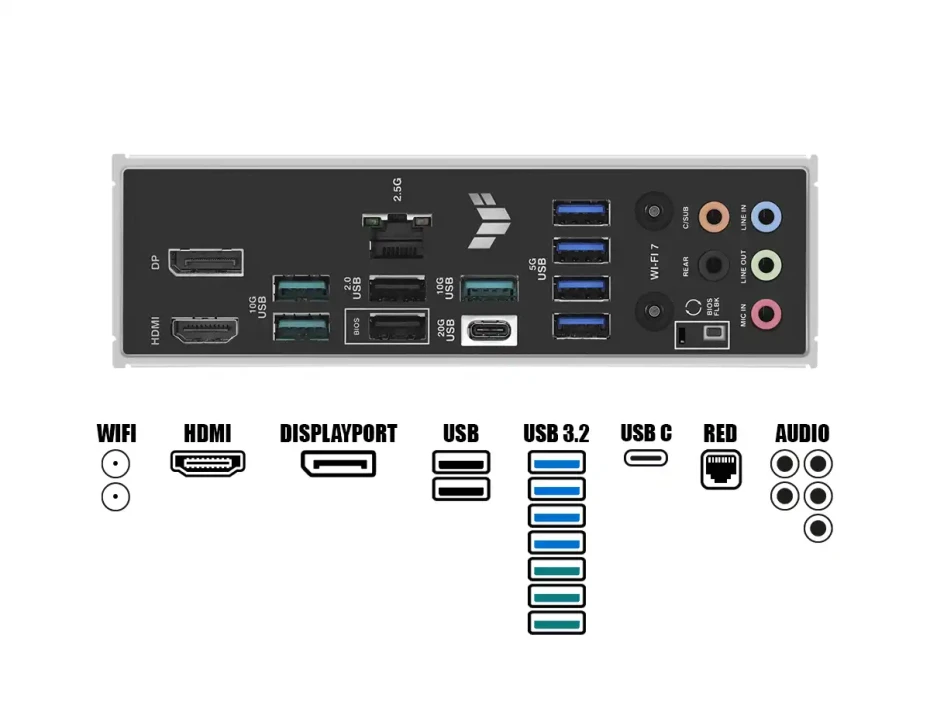 Placa Madre Asus B850-plus Tuf Gaming Wifi (tuf Gaming B850-plus Wifi) Socket Am5, Ddr5