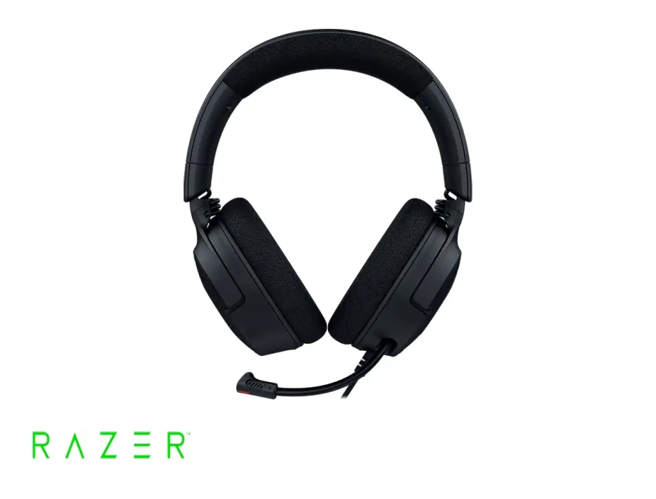 Auricular Razer Kraken V4 X Nasa (rz04-05180100-r3u1) Con Microfono, Interfaz Usb, Negro