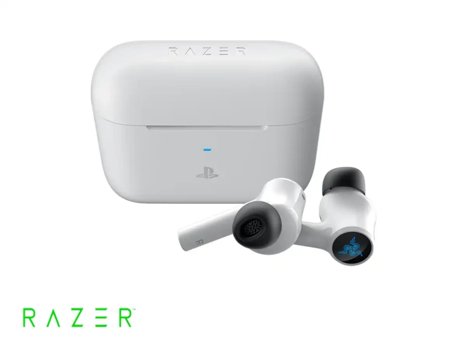 Audifono Razer Hammerhead Hyperspeed (rz12-03820300-r3u1) Con Microfono, Wireless Usb-c, Bt, Blanco