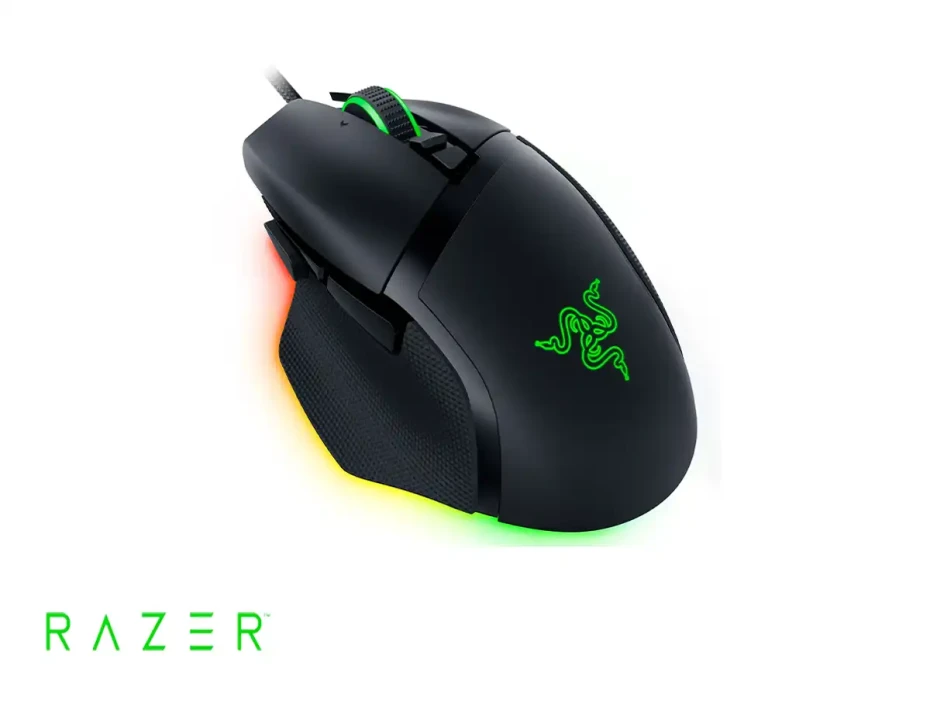 Mouse Razer Basilisk V3 Gaming (rz01-04000100-r3u1) Hasta 26.000 Dpi, 11 Botones Programables, Rgb, Negro